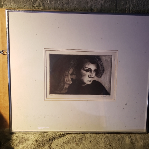 Black and white print - Picture 4 of 4